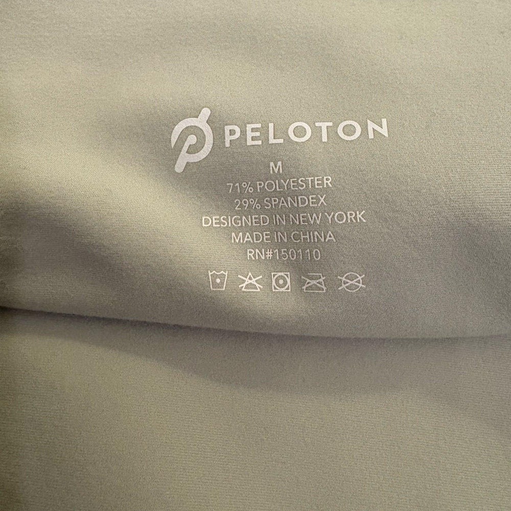 Women’s Mint Green High Rise Peloton Leggings - Picture 5 of 7